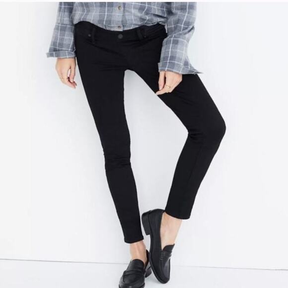 Madewell Maternity Skinny Pull on Denim Jeans Size 32 - Picture 13 of 15